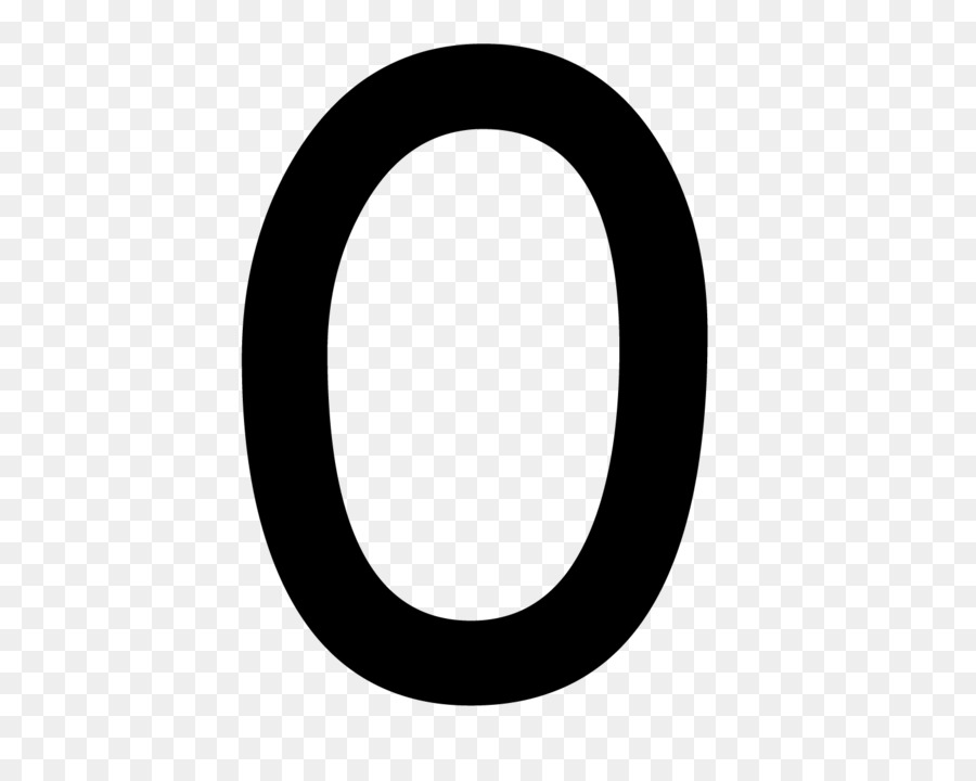 Kleinbuchstaben O Englisch alphabet - Anzahl 0