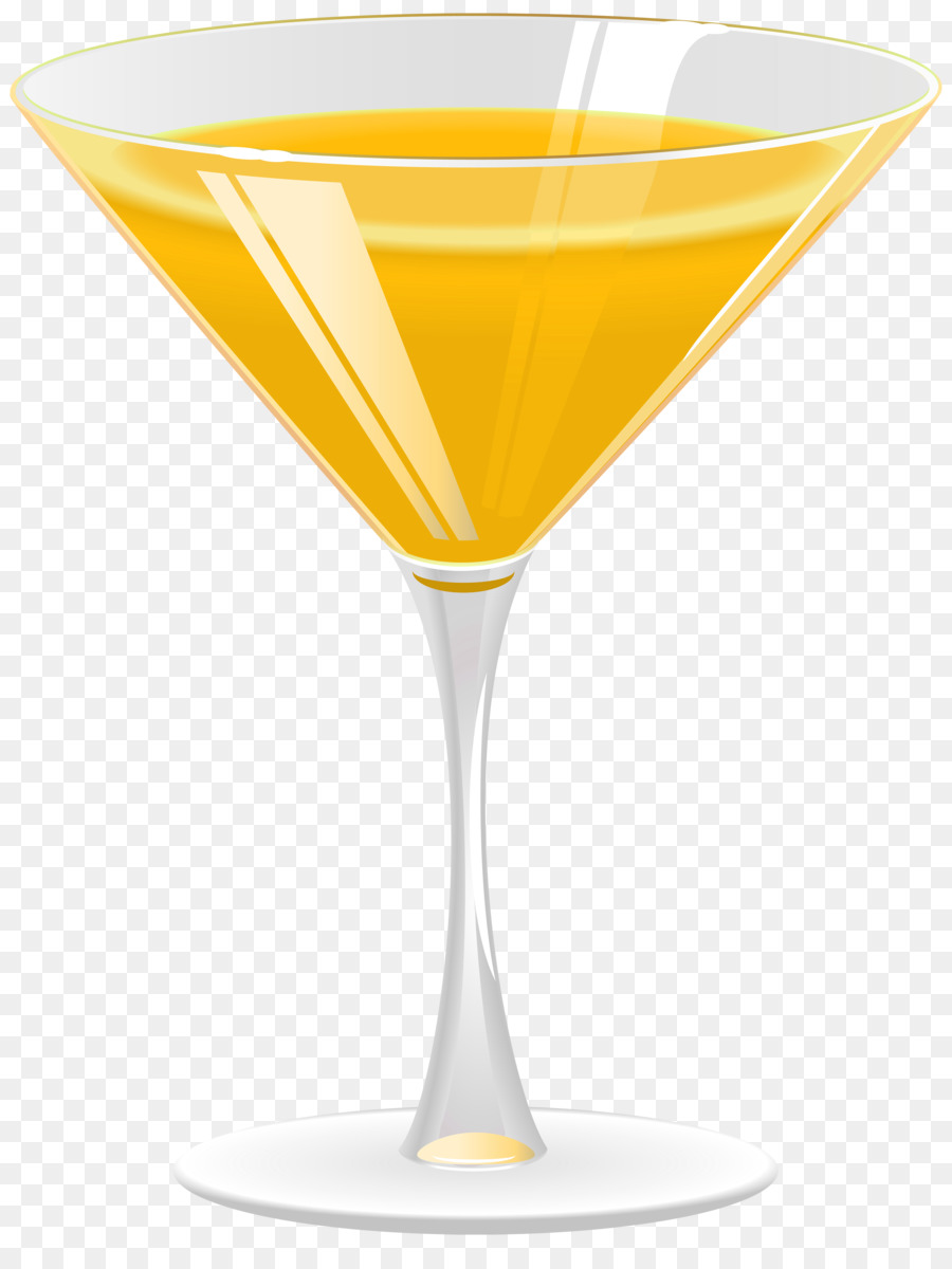 Orangensaft, Cocktail garnieren Martini - Cocktails