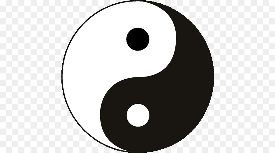 Yin und yang-Symbol, Taoismus Taijitu chinesischen Philosophie - Yin Yang