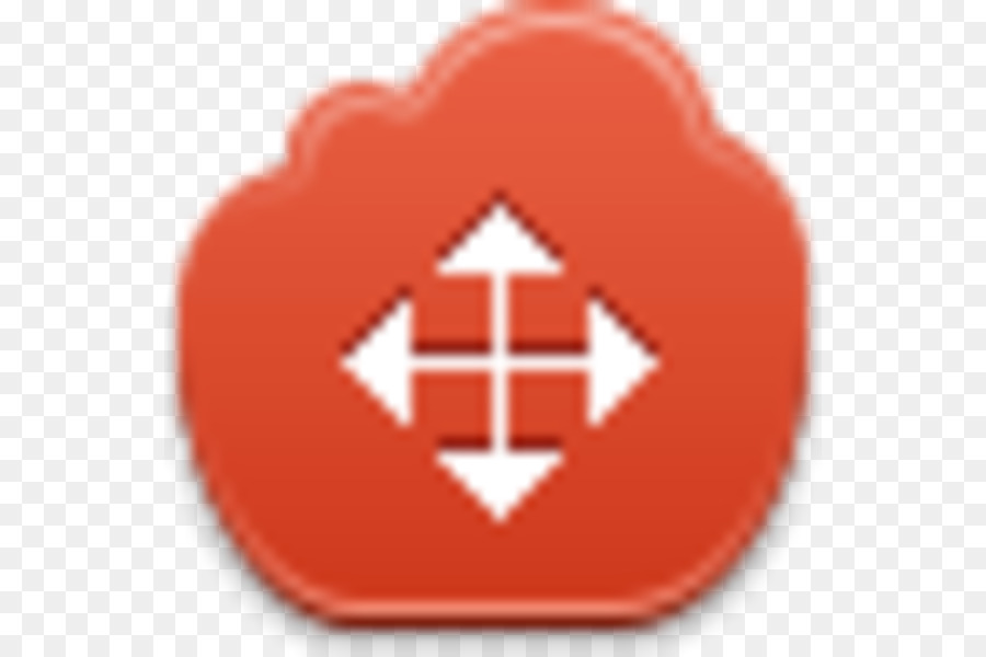Icone del Computer del Computer Software di Cloud computing Clip art - freccia rossa