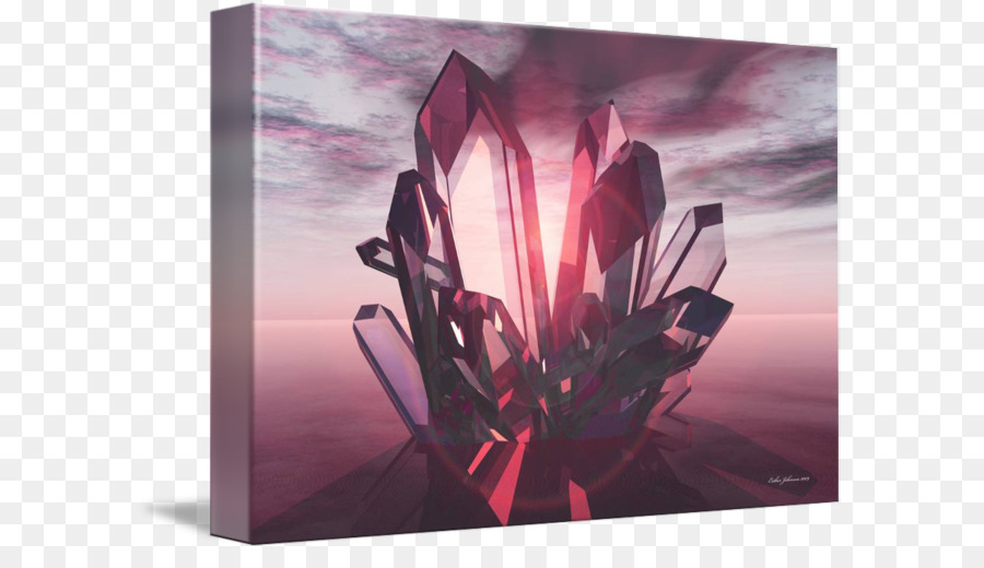 Rose Quartz Crystal Imagekind - Rose Leslie