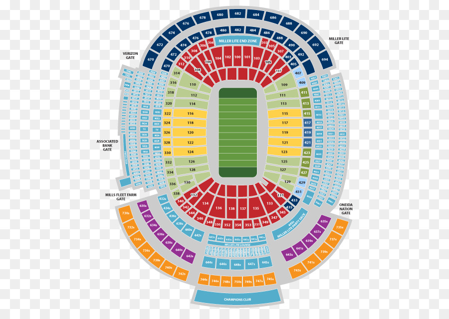Lambeau Field di Philadelphia Eagles vs Green Bay Packers NFL Gillette Stadium - stadio di calcio