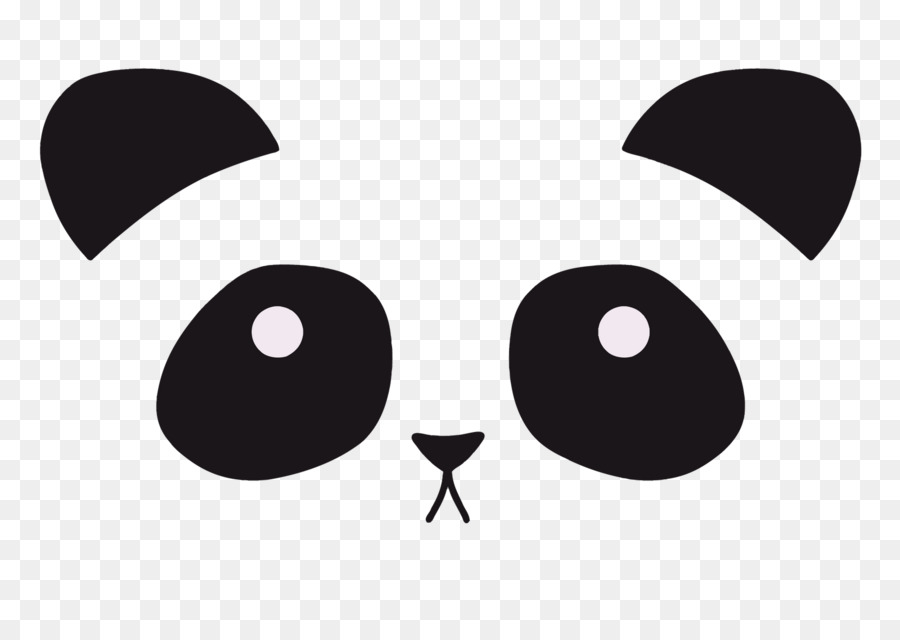 Giant panda Bear-Great Horned Owl Niedlichkeit - Gesicht