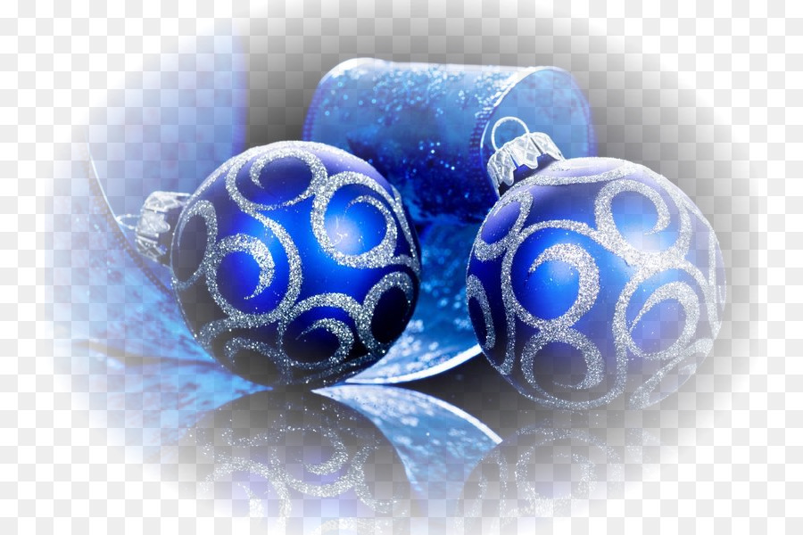 Bombka Weihnachten Fotografie Desktop-Metapher Wallpaper - Blaue Kranz