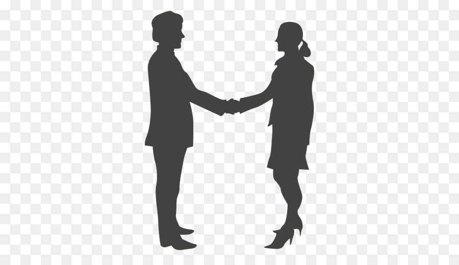 Geschäftsmann Handshake - business Frau