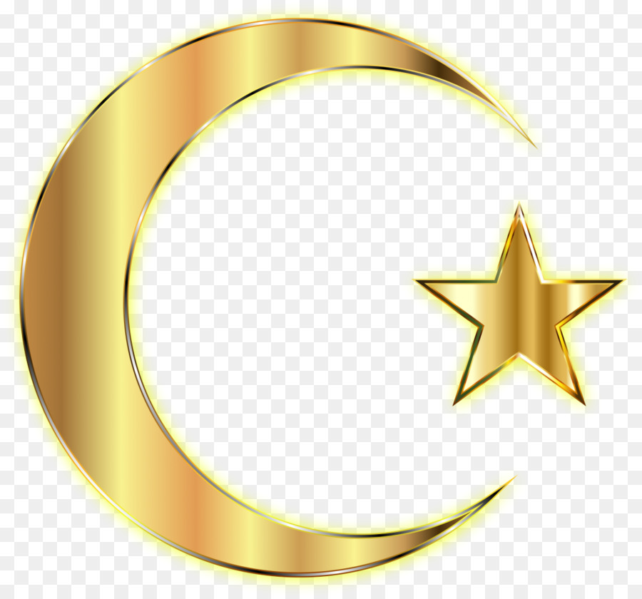 Stern und Halbmond-Clip-art - Ramadan