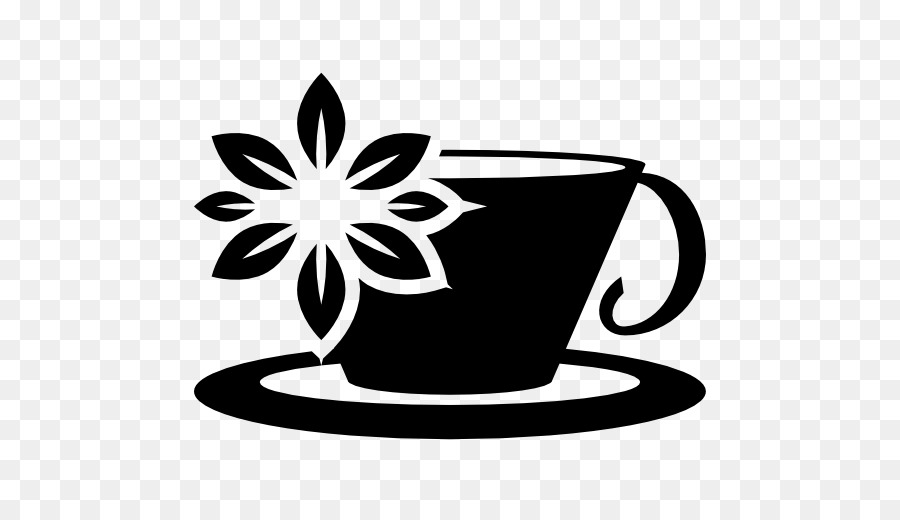 Grüner Tee Kaffee Tasse Teetasse - lila Blume