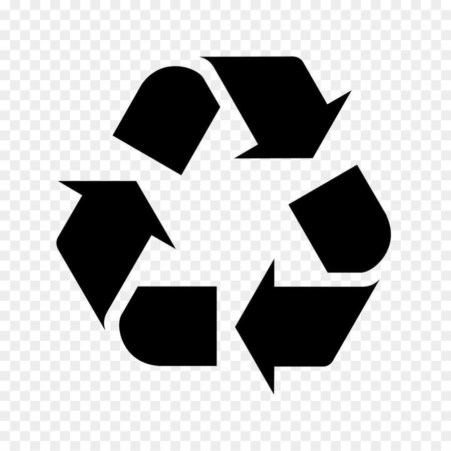 Recycling-symbol Papier - recyceln