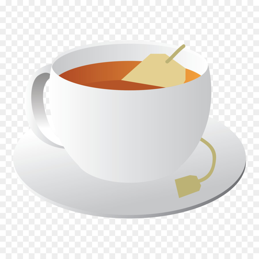 Kaffee-Tasse Benutzer Untertasse Becher - Tee Zeit