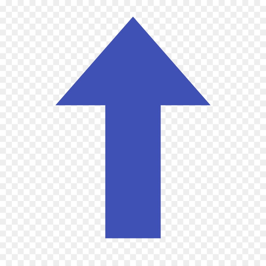 Dreieck-Logo Zahl - Pfeil nach oben