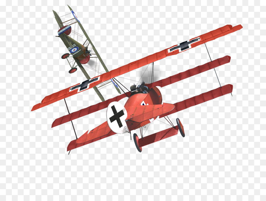 Aereo Red Pilota Di Caccia Della Prima Guerra Mondiale, Seconda Guerra Mondiale Triplano - 