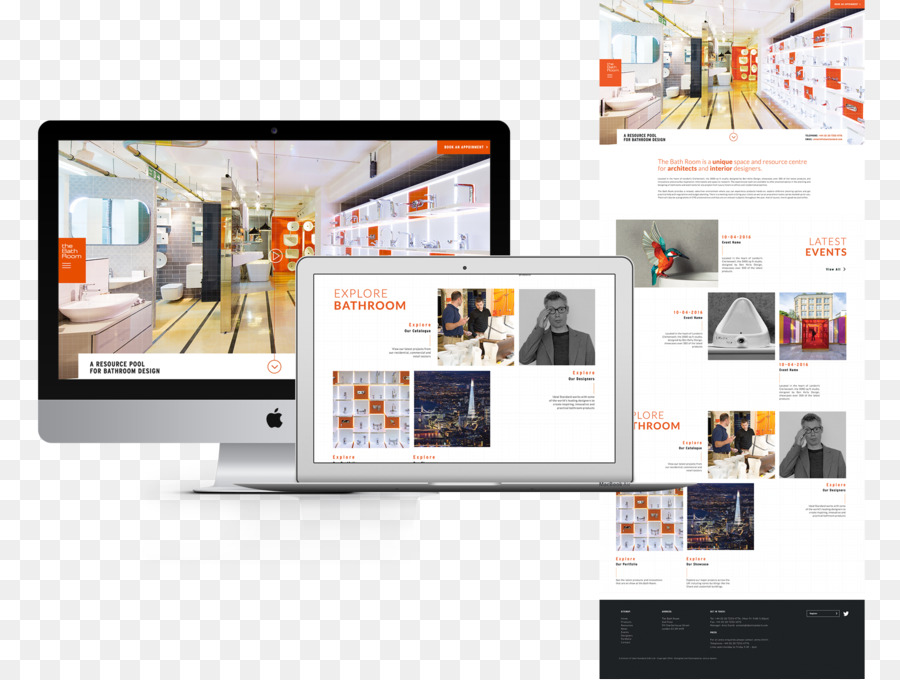 Front-end-web-Entwicklung-Web-design - Badezimmer Interieur
