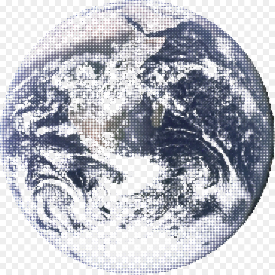 Terra Blu di Marmo cambiamento Climatico Pianeta Apollo 17 - Mosaico
