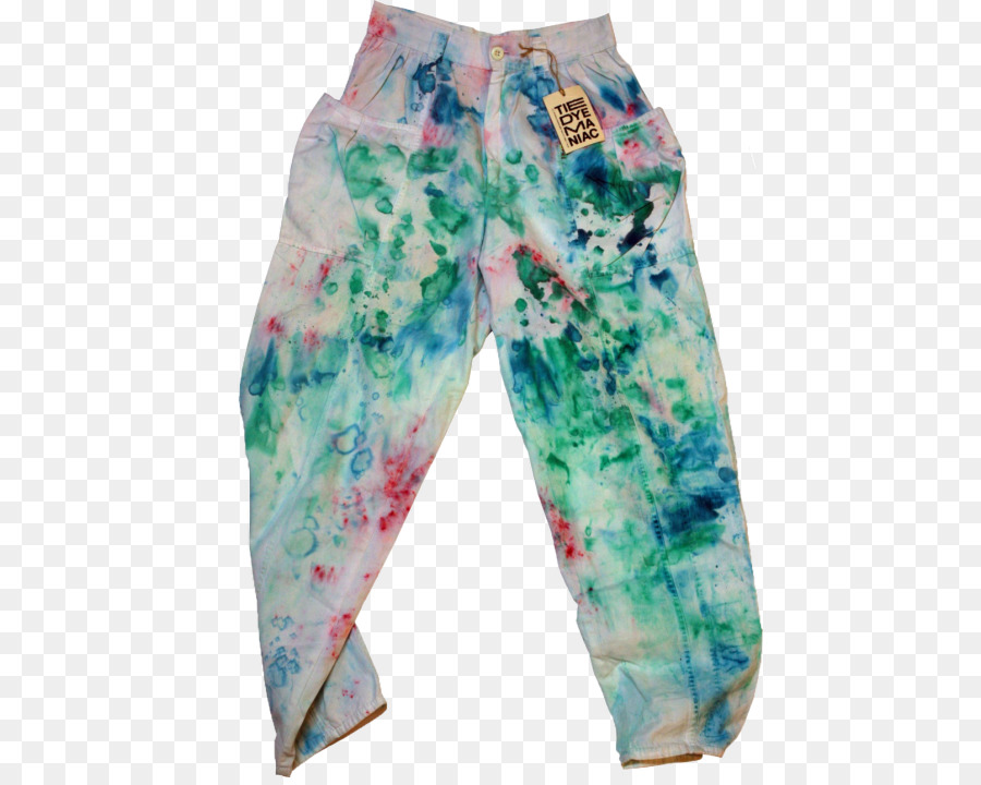 Jeans-Hose - Farbexplosion