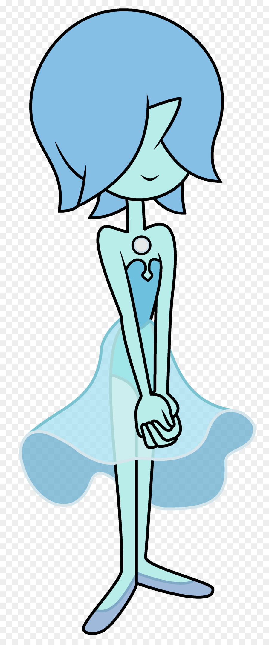 Perla Steven Universe Zircone Gemma Blu - perle