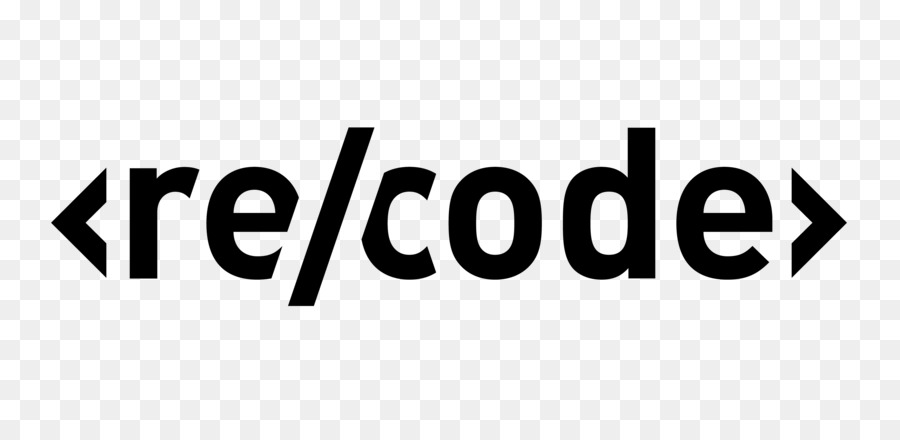Recode-Logo Unternehmens-Technologie-Marke - finden