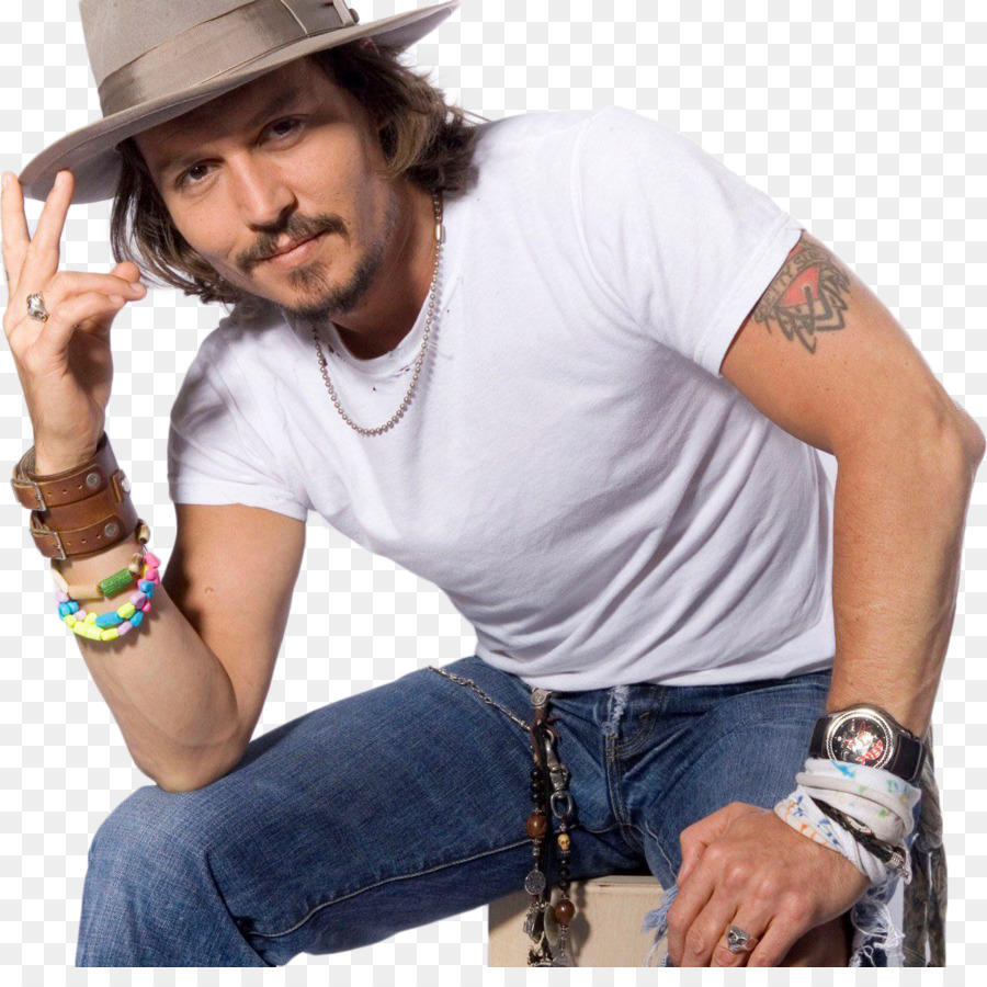 Johnny Depp T-shirt-Armband-Mode-Männlich - Schauspieler