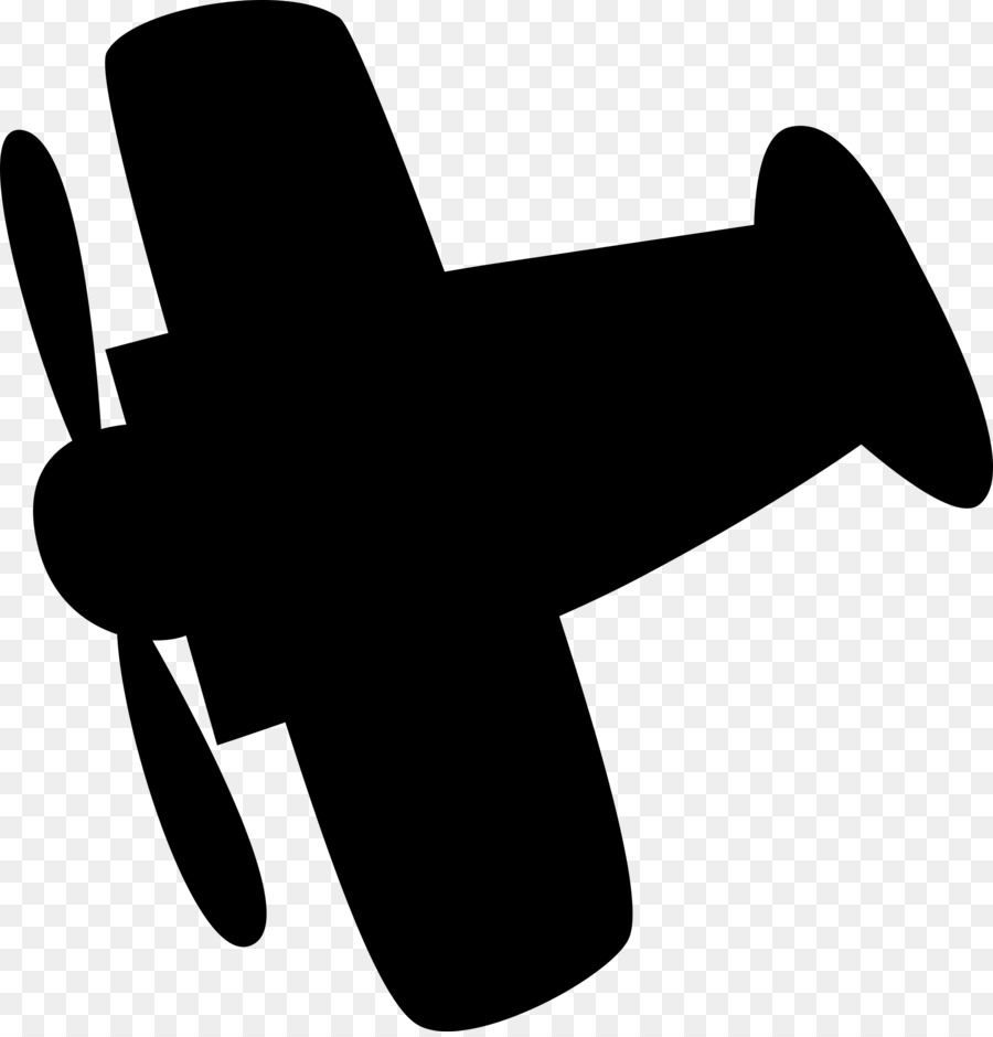 Flugzeug Silhouette Clip art - Requisiten