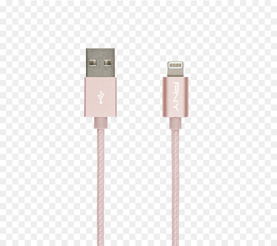Blitz Elektro-Kabel iPhone USB-Adapter - Goldrose