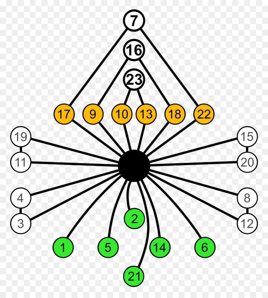 Symmetrie Symmetrische Gruppe Zyklus graph Zyklische permutation - Zyklus