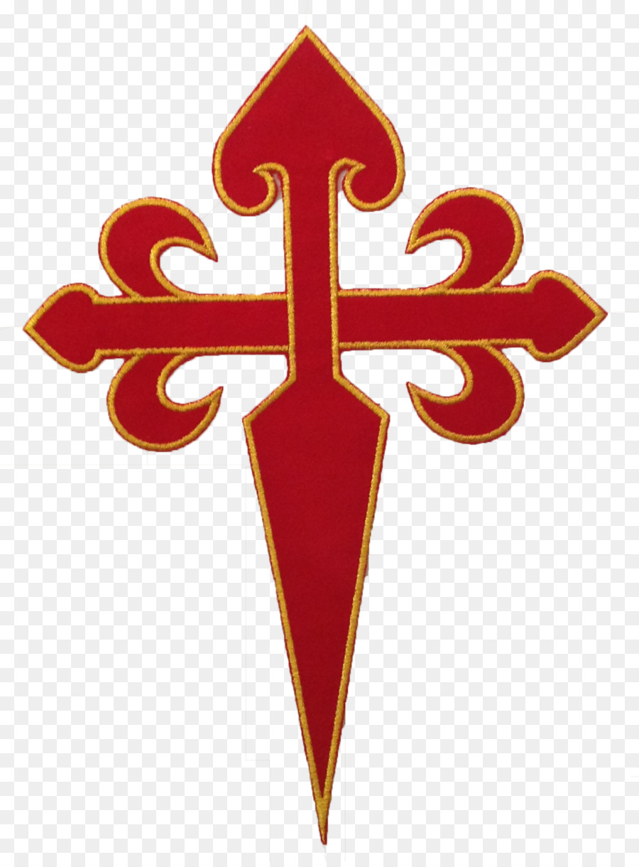 Camino de Santiago Kathedrale von Santiago de Compostela-Kreuz von Saint James Military order - Flor
