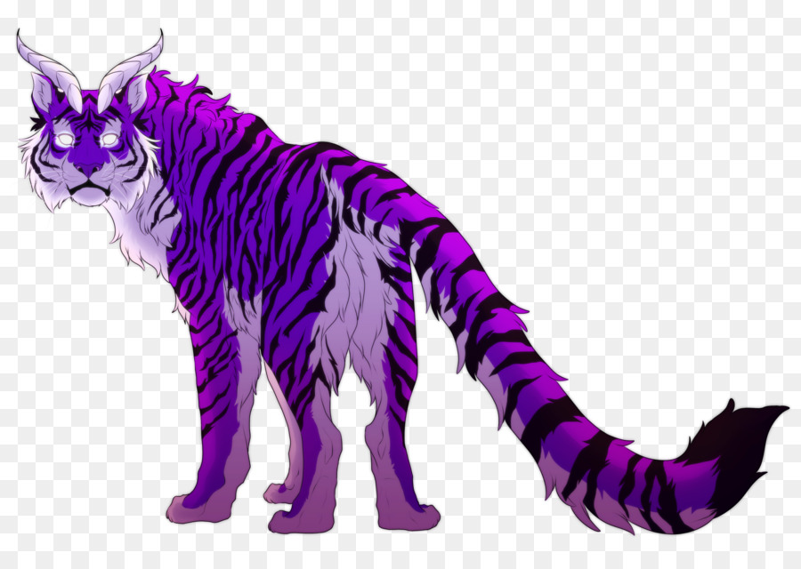 Tiger Katze Leopard Lila Schnurrhaare - Tiger Woods