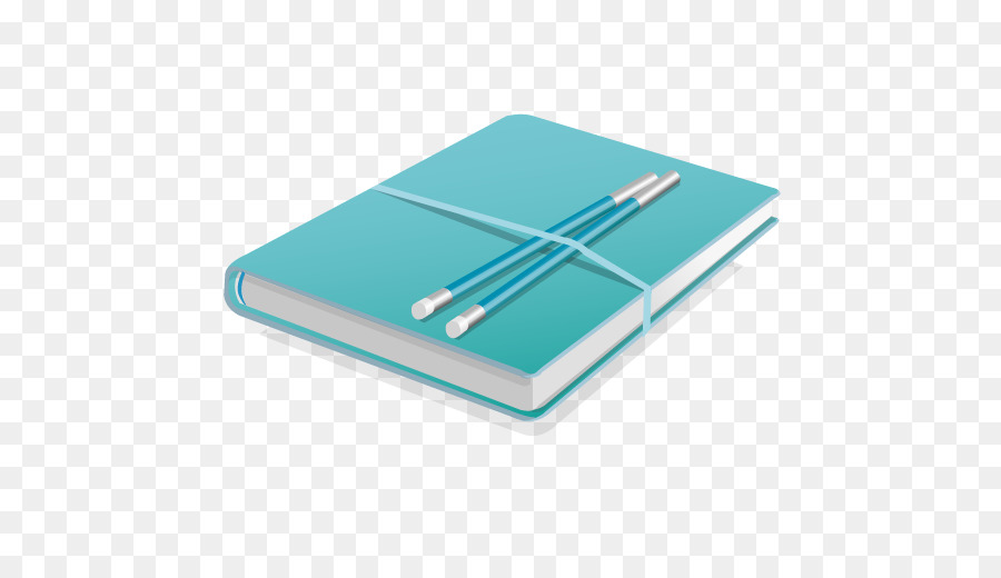 Icone Del Computer Libro - vettore blu