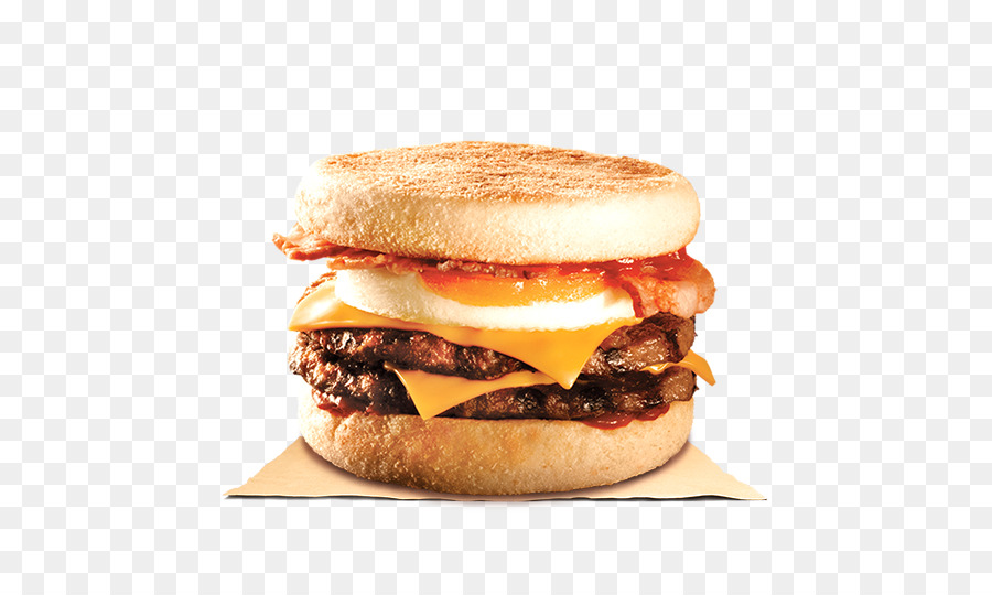 Hamburger Frühstück-sandwich-Fast-food-Englisch muffin - Burger King