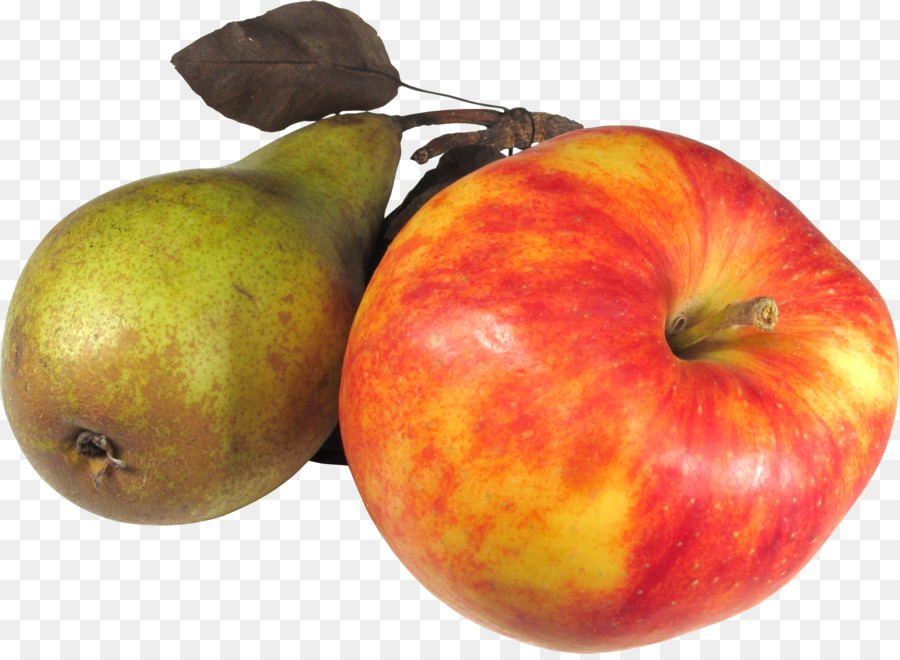 Apfel-Birne-Obst-Frühstück Essen - Birne
