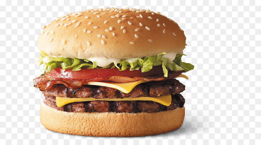 Pancetta Deluxe Cheeseburger Hamburger Whopper - pancetta