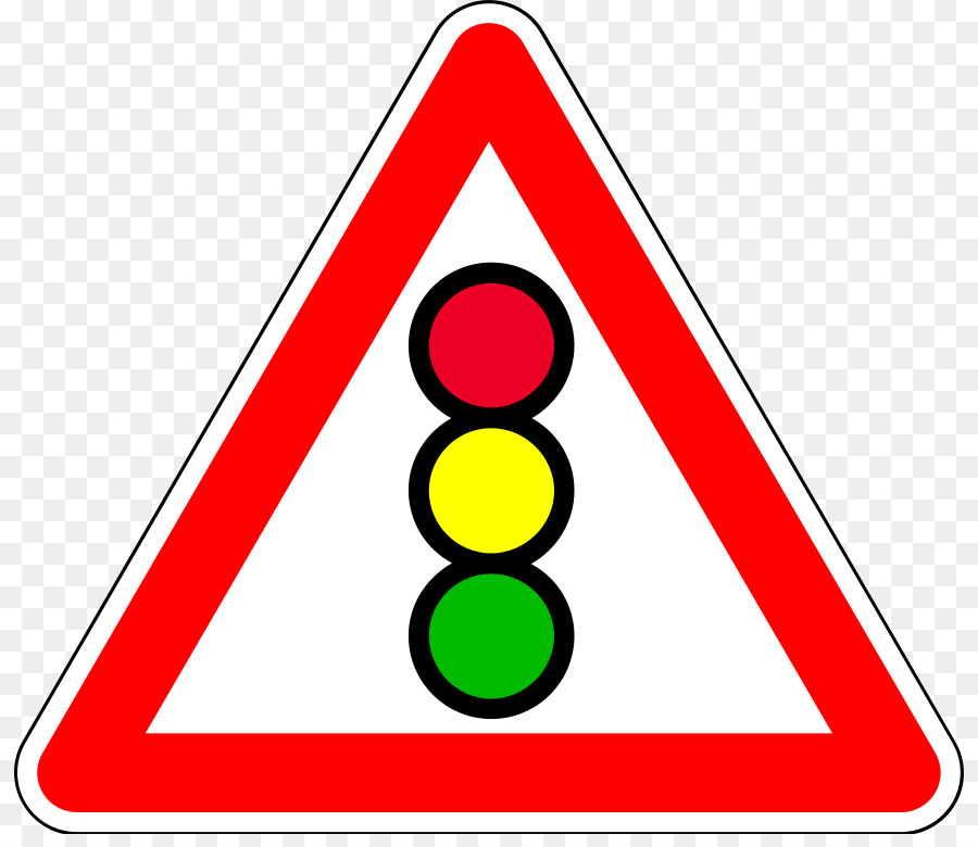 Segno di traffico il Traffico il codice della Strada segnale di Avvertimento - Segnale