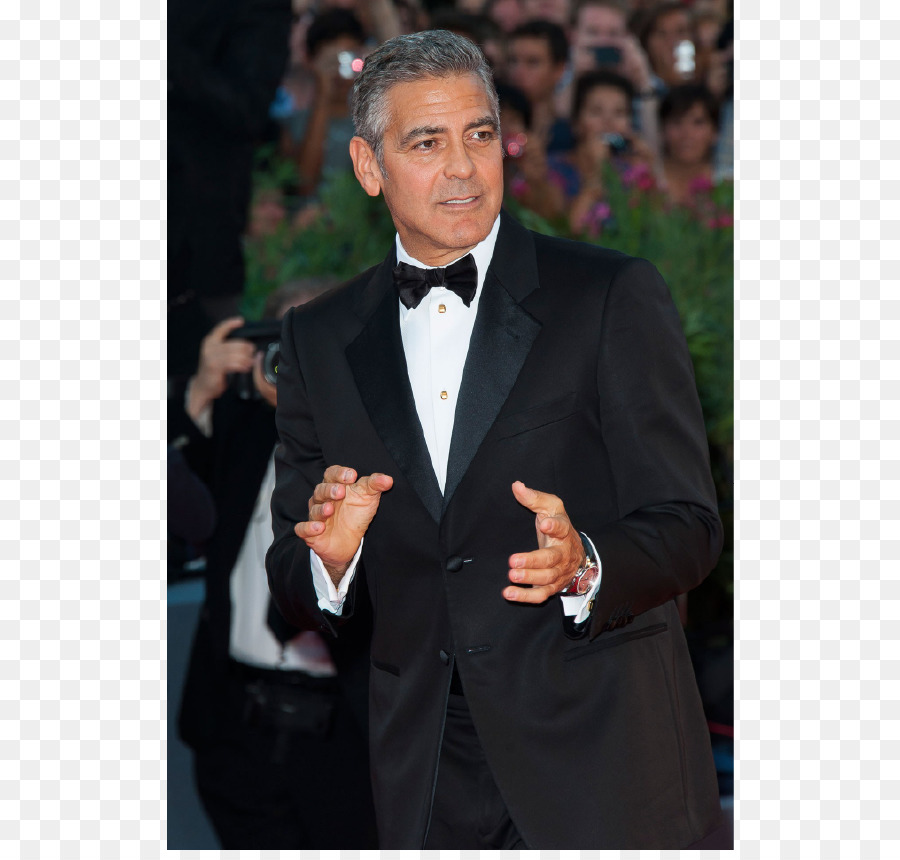 Anzug Abendkleidung Blazer, Oberbekleidung, Krawatte - George Clooney
