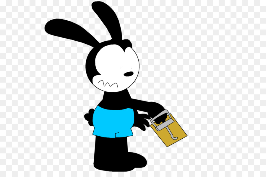 Cartoon Clip Art - Oswald das glückliche Kaninchen