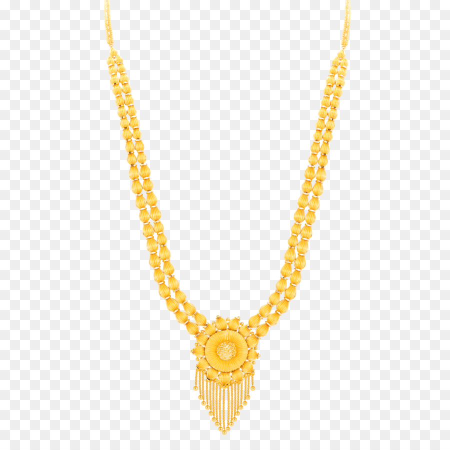 Schmuck-Halsketten-Ohrring-Kette-Gold - Halskette