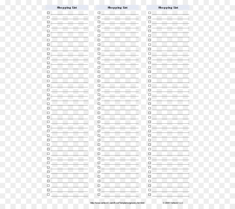 Papier Linie - Checkliste