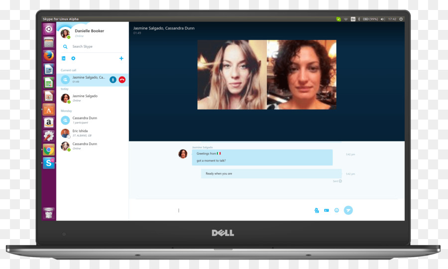 Skype Computer Monitor