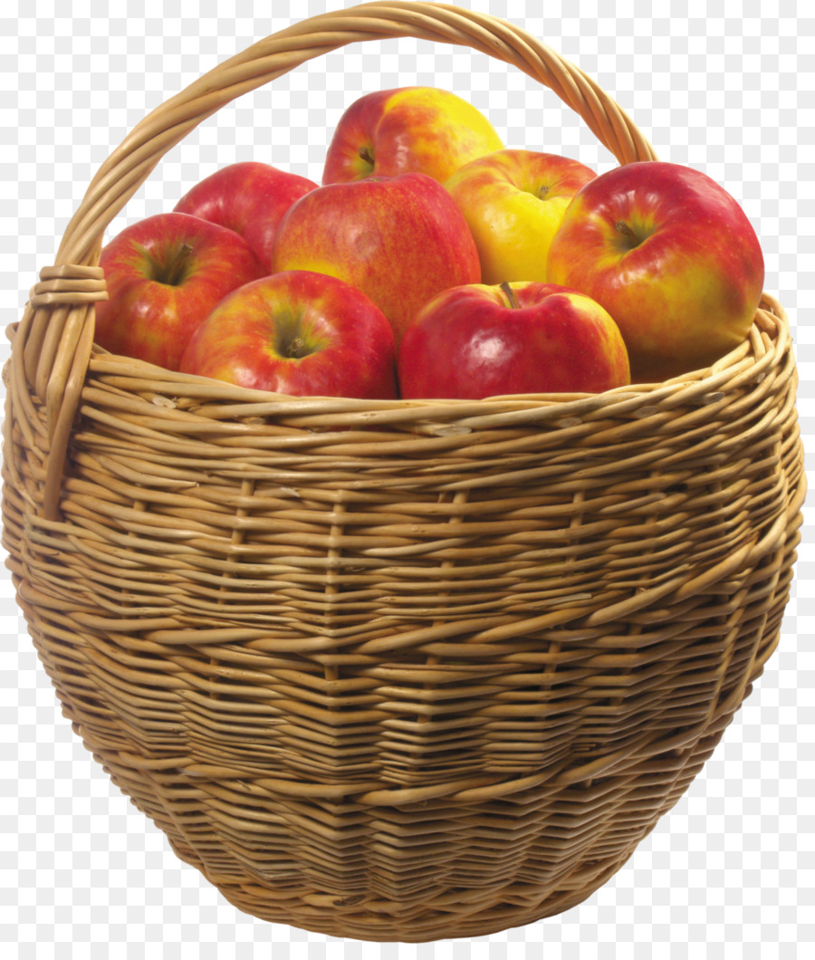 Apple pie-Der Korb der Äpfel - im freien