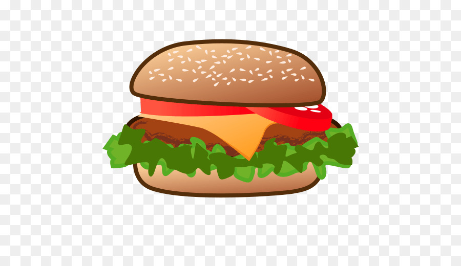 Hamburger, Cheeseburger French fries Emoji Veggie burger - hamburger e sandwich