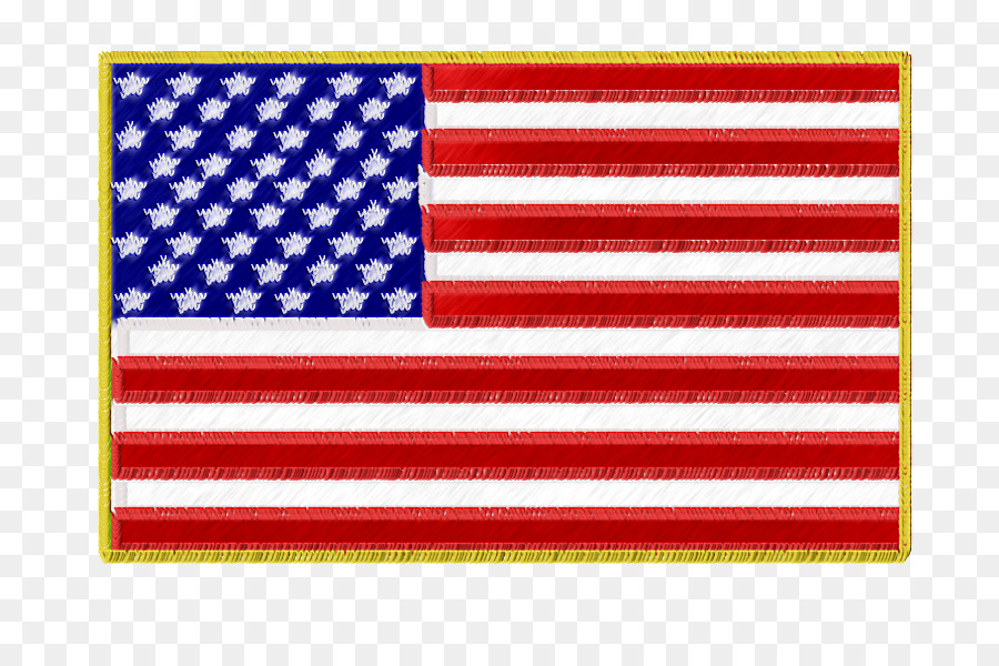 Bandiera degli stati Bandiera degli Stati Uniti patch bandiera di Stato - Stati Uniti d'America