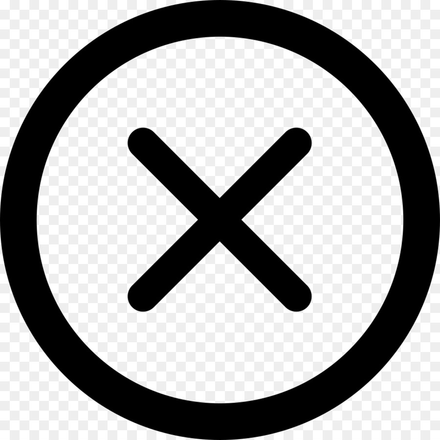 Computer di Controllo Icone Simbolo di Clip art - pulsante annulla