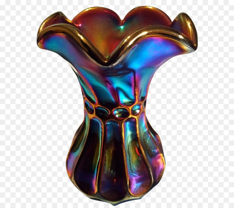 Vase, Fenton Art Glass Company Carnival Glas Krug - Vase