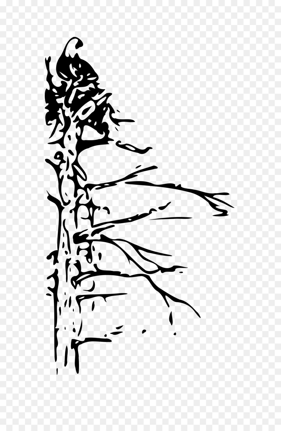 Tree Branch Silhouette png download - 1568*2400 - Free Transparent Bald  Eagle png Download. - CleanPNG / KissPNG