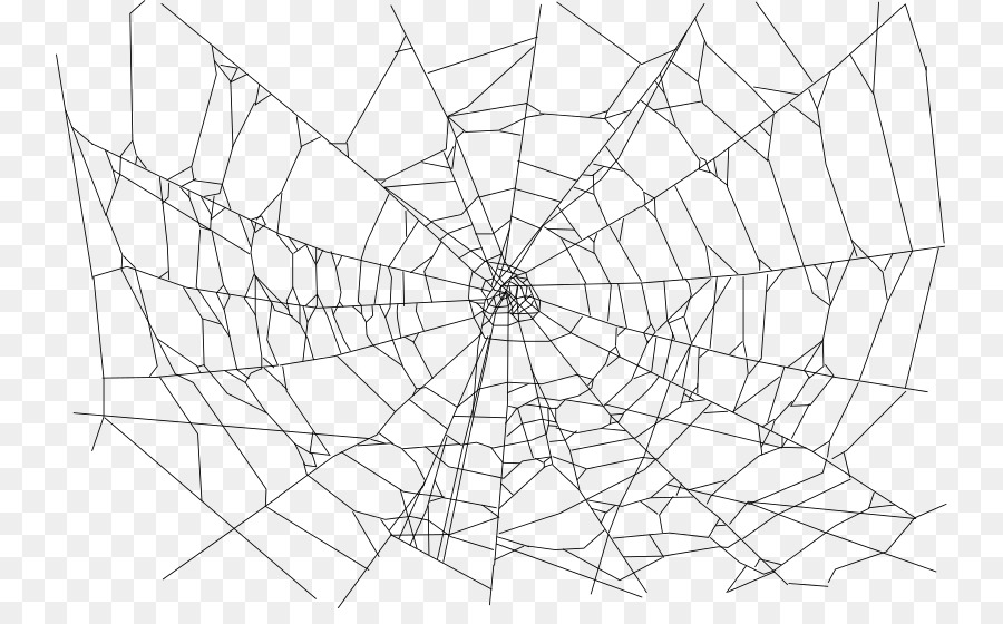 Spider web-Windows-Metafile-clipart - Spinnennetz