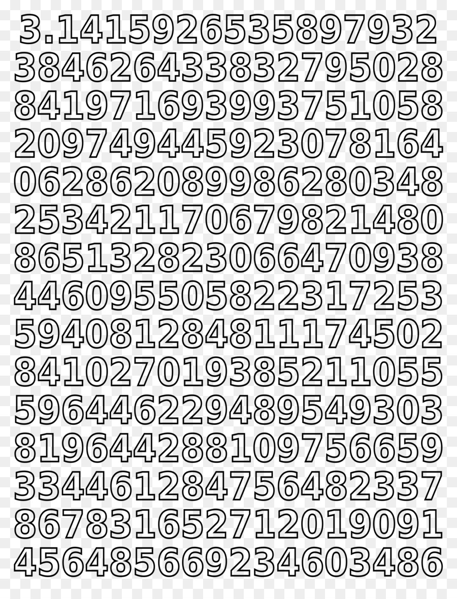 Pi-Tag Mathematik-Malbuch Anzahl - Pi