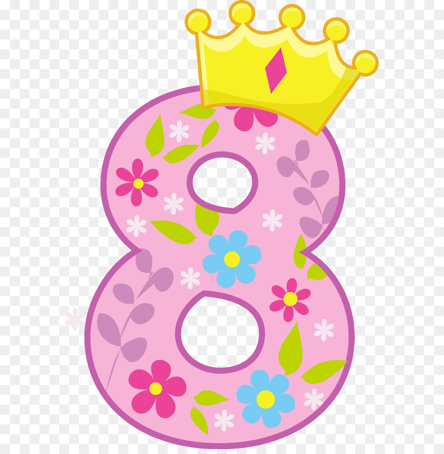 Torta di compleanno Partito di Numero di Clip art - principessa corona