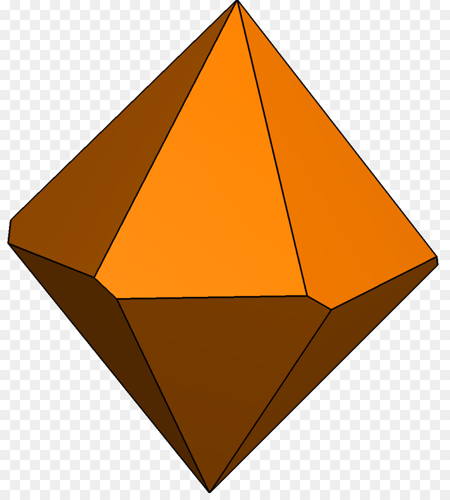 Esagonale trapezohedron Poliedro Bipyramid - esagonale