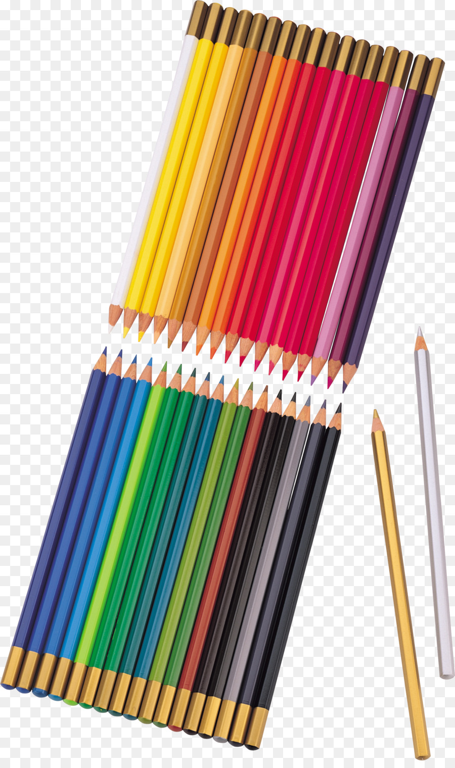 Màu bút chì bút chì màu Xanh - bút chì