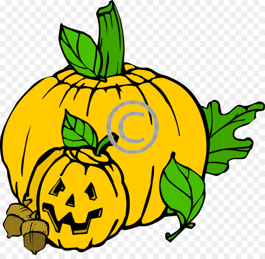 Jack o' lantern, Halloween Clip art - Kürbis