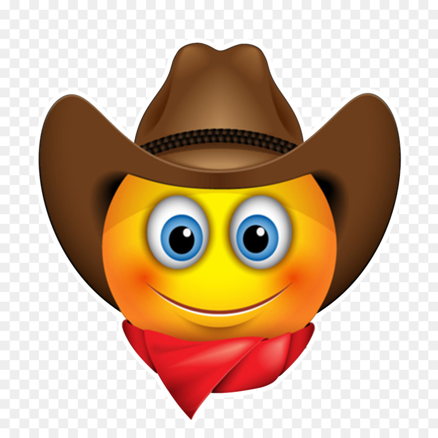 Biểu Tượng Cảm Xúc Cowboy - kính mát xúc