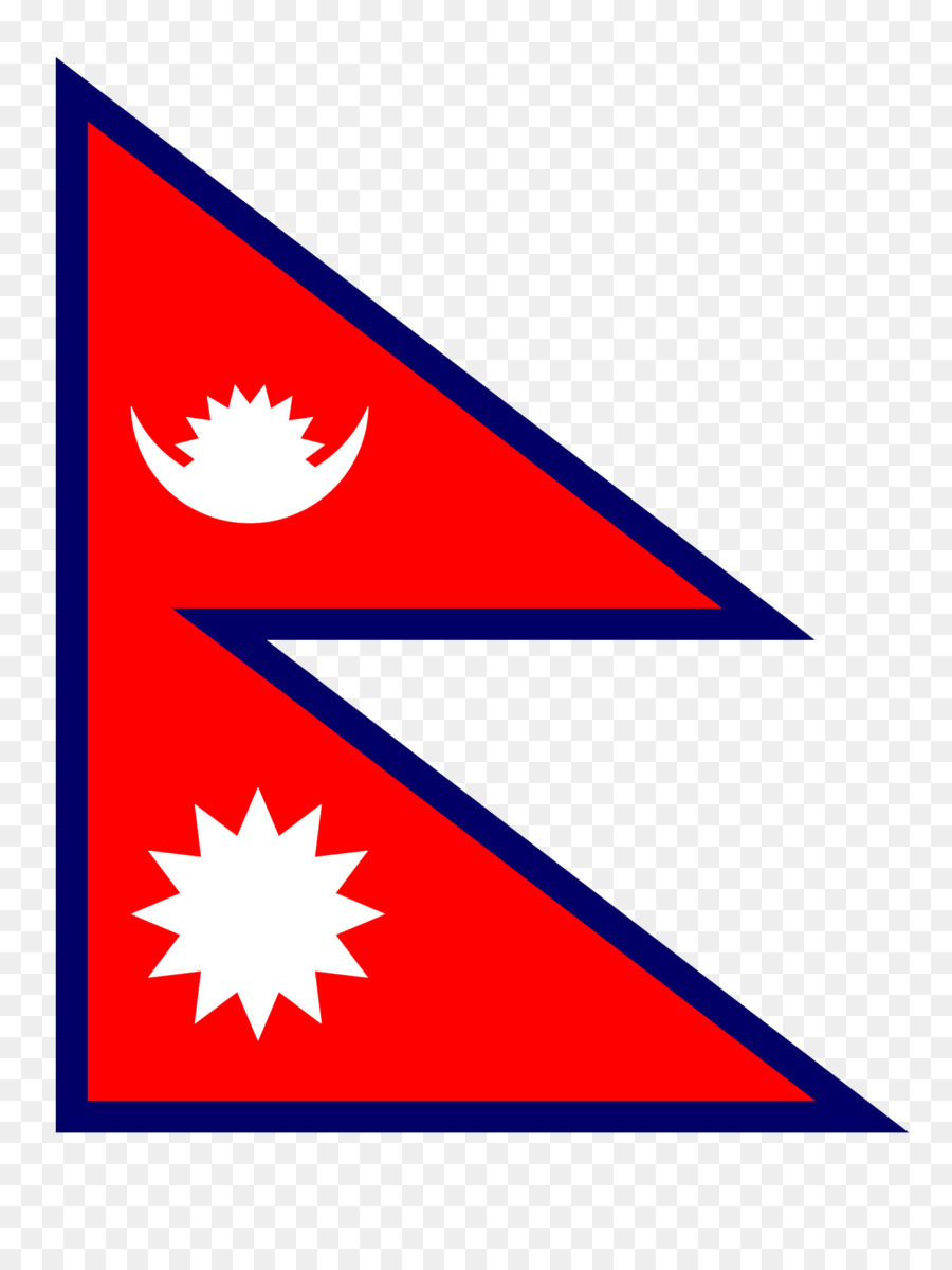 Größte Menschliche Flagge von Nepal nationalflagge - Flagge
